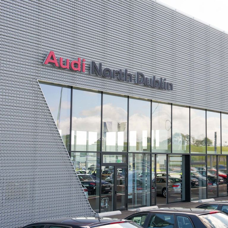External photo of Audi North Dublin dealership